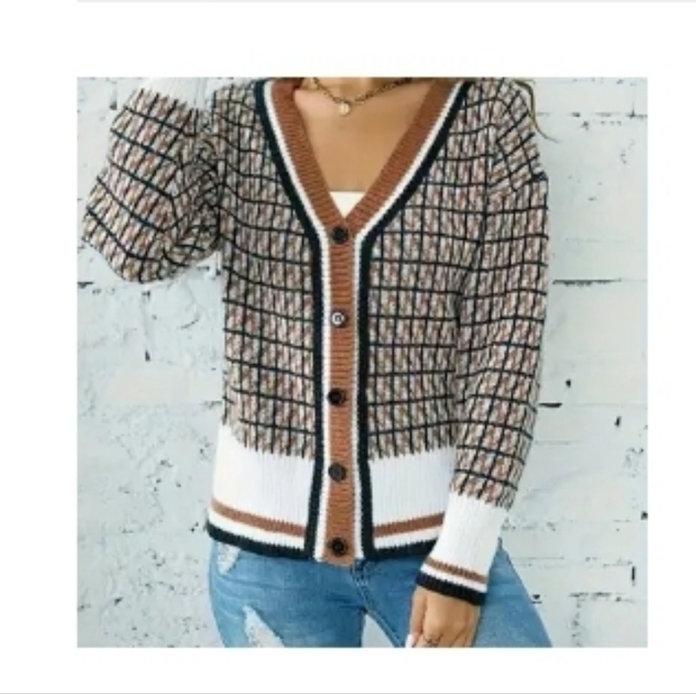 Plaid Sweater